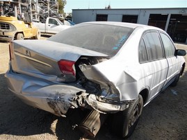 2002 Honda Civic LX Silver Sedan 1.7L AT #A22590